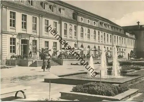 Berlin Mitte - Operncafe - Foto-AK Grossformat 60er Jahre - Verlag VEB Bild und Heimat Reichenbach - Rückseite beschrieb