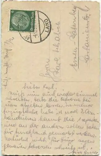 Aschersleben - Partie an der Eine - gel. 1935
