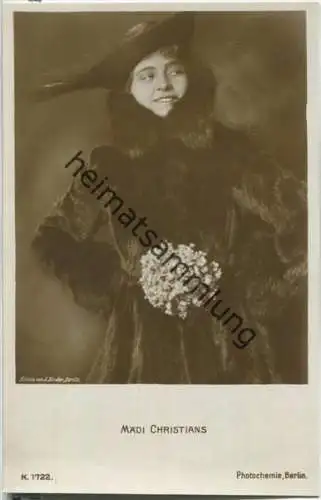 Mädi Christians - Foto-Ansichtskarte - Verlag Photochemie K. 1722