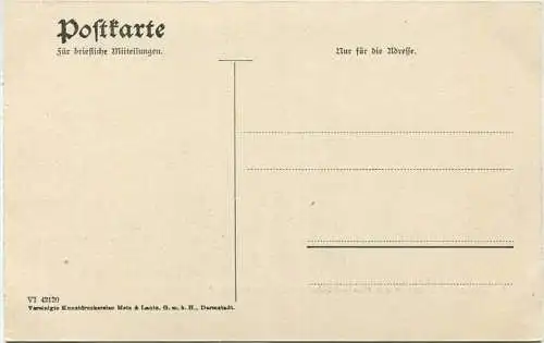 Magdeburg - Blick von der Königsbrücke auf die Stromelbe 1906 - Verlag Metz & Lautz Darmstadt
