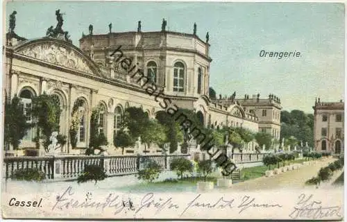Cassel - Orangerie - Verlag Ottmar Zieher München gel. 1913