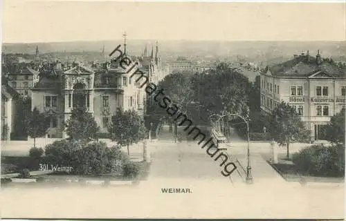 Weimar - Verlag Zedler & Vogel Darmstadt 1906