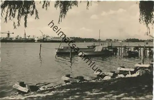 Rostock - An der Warnow - Foto-AK 60er Jahre - VEB Bild und Heimat Reichenbach