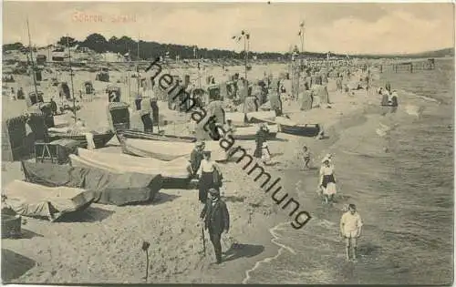 Göhren - Strand - Verlag Stengel & Co. Dresden 1905 gel. 1906