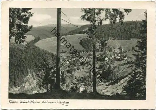 Wildemann - Verlag Schöning & Co. Lübeck - AK-Grossformat gel. 1957