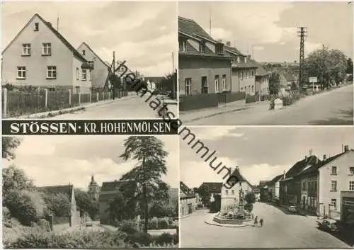 Stössen Kreis Hohenmölsen - Foto-AK Grossformat - VEB Bild und Heimat Reichenbach gel. 1972