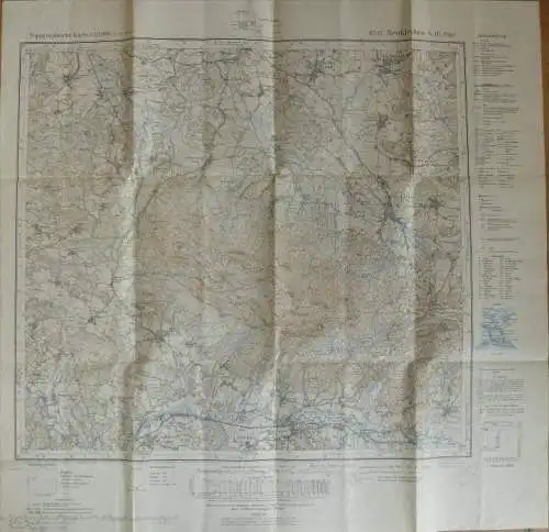 6743 Neukirchen b. Hl. Blut - 1:25'000 - Herausgegeben von der Topograph. Zweigstelle d. Bayer. Landesvermessungsamts 19