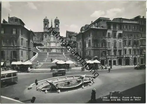 Roma - Piazza di Spagna - Foto-Ansichtskarte