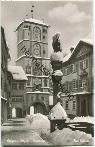 Wangen - Frauentor - Foto-Ansichtskarte - Verlag Bulmer Wangen