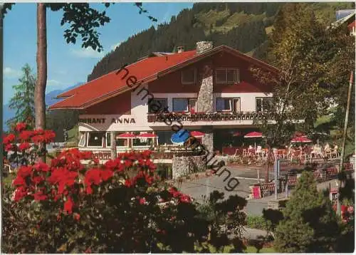 Mittelberg - Restaurant Café Anna - Besitzer Geschwister Fontain - Verlag Foto Kessler Riezlern