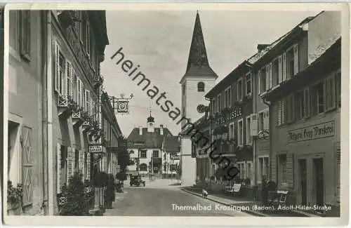 Bad Krozingen - Adolf-Hitler-Strasse - Verlag Hermann Breh Bad Krozingen