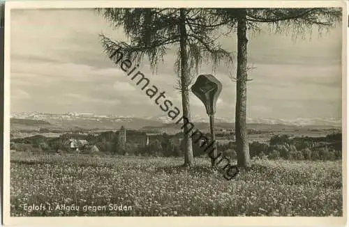 Argenbühl - Eglofs gegen Süden - Verlag W. Roessler Lindenberg