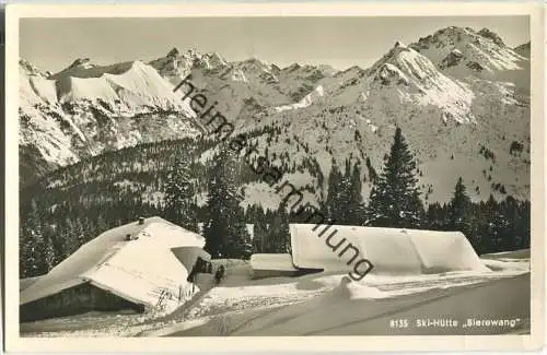 Ski-Hütte Bierewang am Fellhorn - Foto-Ansichtskarte - Verlag Heimhuber Sonthofen