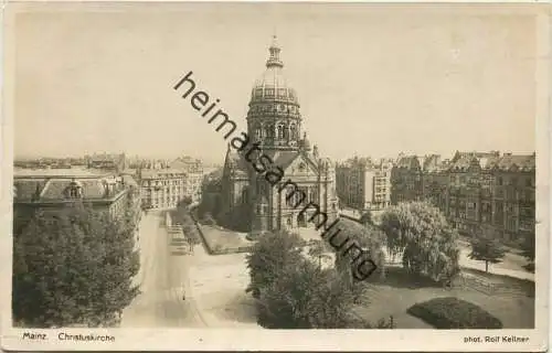 Mainz - Christuskirche - Feldpost gel. 1941