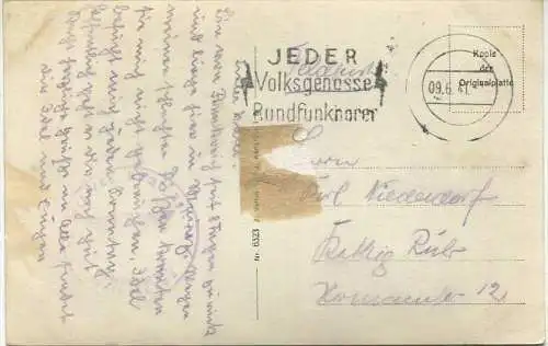 Mainz - Christuskirche - Feldpost gel. 1941
