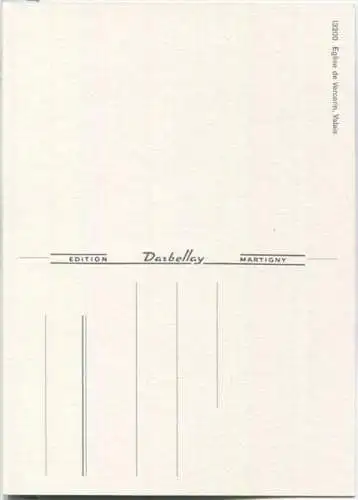 Vercorin - Kirche - Ansichtskarte Großformat