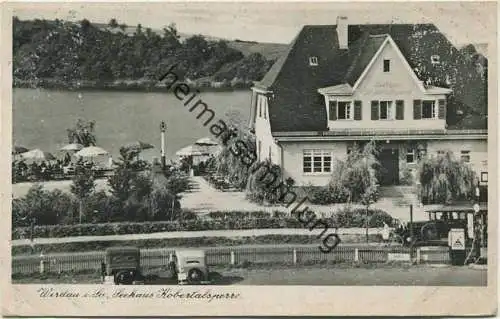 Werdau - Seehaus Kobertalsperre - Tankstelle gel. 1943