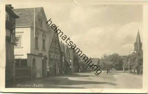 Dresden - Kaditz - Straßenansicht - gel. 1953