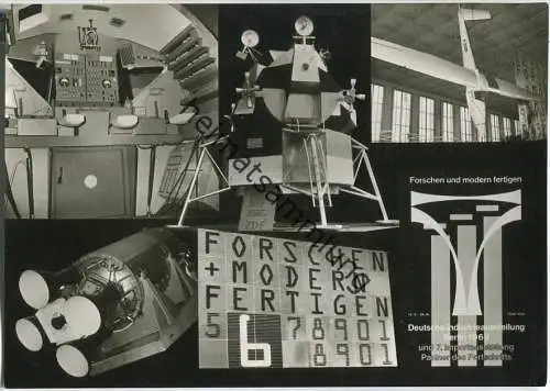 Berlin - Deutsche Industrie-Ausstellung 1969 - Foto-Ansichtskarte