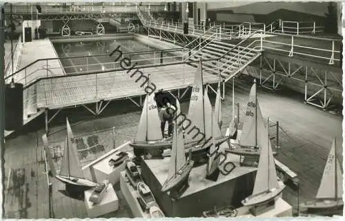Berlin - Bootsschau - Wassersportausstellung 1962 - Foto-Ansichtskarte
