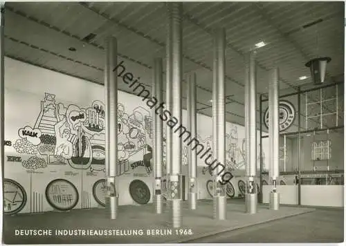 Berlin - Deutsche Industrie-Ausstellung 1968 - Foto-Ansichtskarte