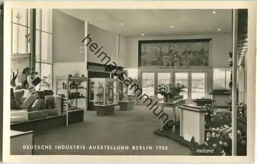 Berlin - Deutsche Industrie-Ausstellung 1956 - Holland - Foto-Ansichtskarte