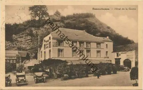 Remouchamps - Hotel de la Grotte gel. 1938