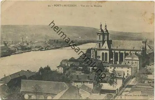 Pont-a-Mousson - Vue sur la Moselle - Verlag Librairie Palester Pont-a-Mousson