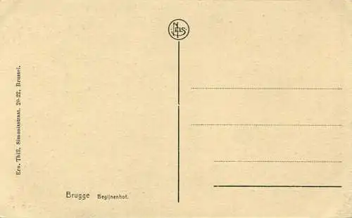 Brugge - Bruges - Begijnenhof