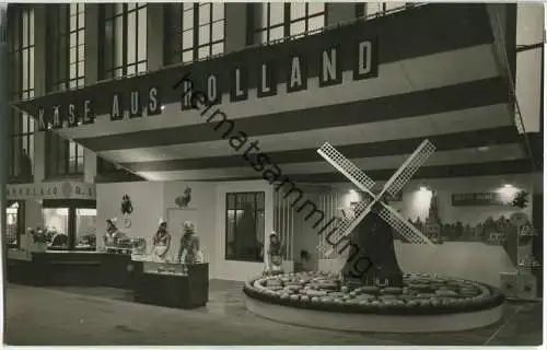 Berlin - Deutsche Bundesfachschau für das Hotel- und Gaststättengewerbe 1958 - Holland - Foto-Ansichtskarte