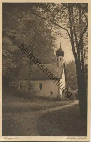Lenggries - Leonhardikapelle - Verlag Math. Weindl Lenggries gel. 1935