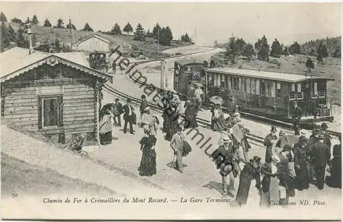 Aix-les-Bains - Chemin de fer du Mont Revard - La Gare Terminus