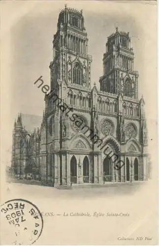 Orleans - La Cathedrale - Edition Neurdein freres Paris gel. 1903