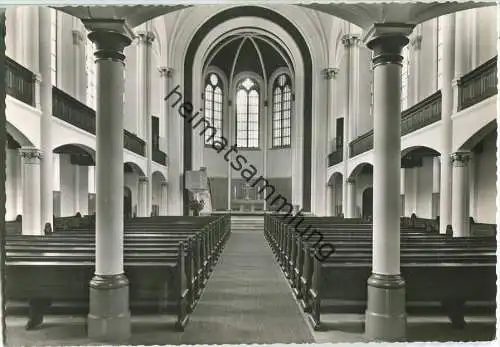Berlin - Schöneberg - Ev. Zwölf-Apostel Kirche - Innen - Foto-Ansichtskarte