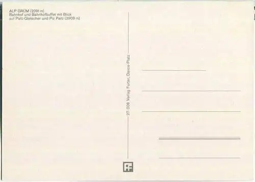 Alp Grüm - Bahnhof - Bahnhofbuffet