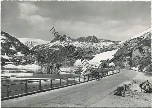 Grimsel -  Passhöhe - Lauteraarhorn - Brunberg - Foto-AK Grossformat - Verlag Photoglob-Wehrli AG Zürich