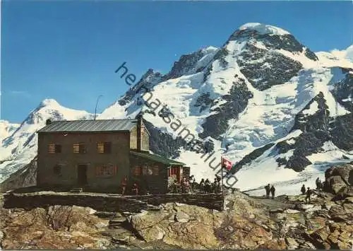 Gandegghütte - Liskamm mit Breithorn - AK Grossformat - Verlag Photo Klopfenstein Adelboden