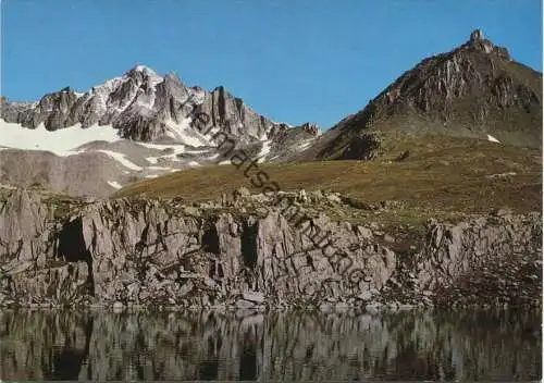 Nufenenpass - Pizzo Gallina - AK Grossformat - Verlag Rud. Suter AG Oberrieden-Zürich