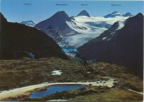 Nufenenpass - Griessee und Griesgletscher - AK Grossformat - Verlag Photo Klopfenstein Adelboden