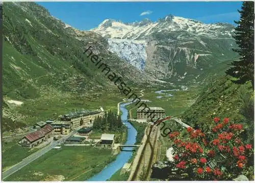 Gletsch - Rhonegletscher - Furkapass - Verlag Photoglob AG Zürich