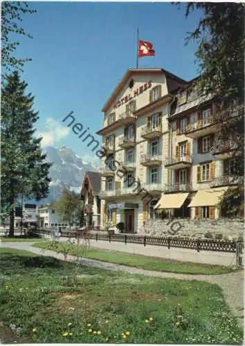 Engelberg - Hotel Hess - AK Grossformat - Verlag Waldstatt AG Einsiedeln