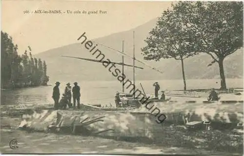 Aix-les-Bains - Un coin du grand Port