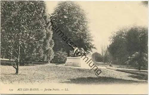 Aix-les-Bains - Jardin Public