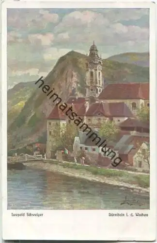Dürnstein in der Wachau - Leopold Schweiger - Verlag Johann Saska Krems an der Donau