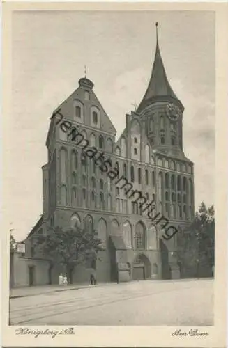 Königsberg - Dom - Verlag Walter Silber Breslau