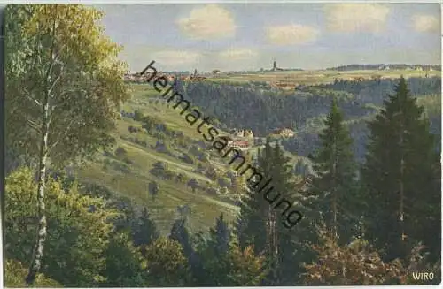 Freudenstadt - Wiro Künstlerkarte - Verlag C. Fiedler Freudenstadt