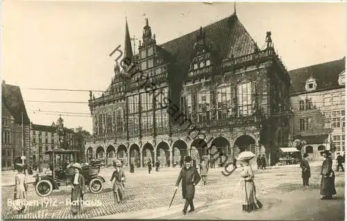 Bremen - Rathaus - Foto-AK - Verlag H. Beckmann Bremen Fedelhören 105