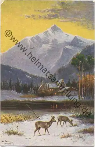 Rehe - signiert Alf. Schönian München - Verlag T.S.N. Serie 1749