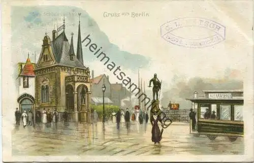 Berlin-Mitte - Das Schleusenhaus an der Fischerbrücke