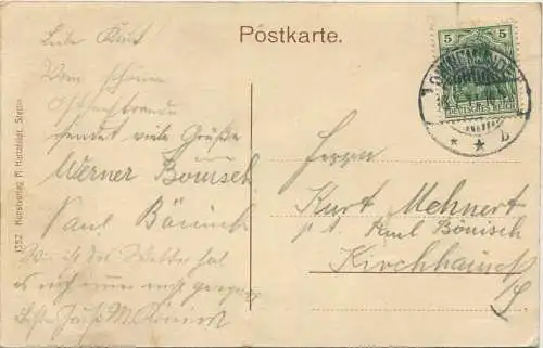 Swinemünde - Torpedoboote im Hafen - Verlag M. Hertzfeldt Stettin gel. 1911